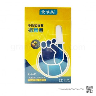 ถุงนิ้วบางพิเศษ Ai Wei Mei Finger Condom (1 กล่อง 10 ชิ้น)