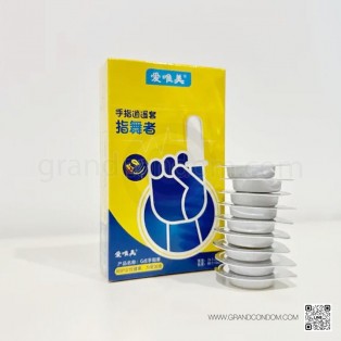 ถุงนิ้วบางพิเศษ Ai Wei Mei Finger Condom (1 กล่อง 10 ชิ้น)