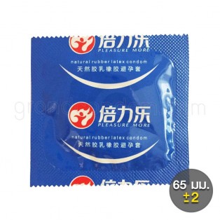 ถุงยางไซส์ใหญ่สุด 65 mm. Beilile XXXL Condom (1 ชิ้น)