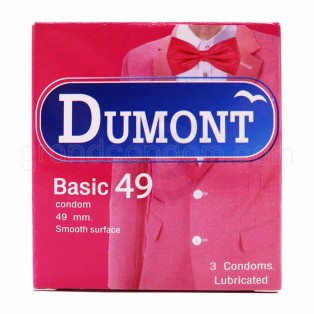 Dumont Basic 49 มม. (ถุงยางอนามัยดูมองต์ เบสิค)