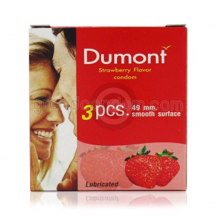 Dumont Strawberry (ถุงยางอนามัยดูมองต์ สตรอเบอร์รี่)