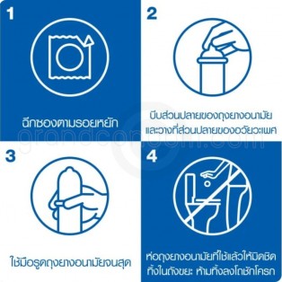 ถุงยางดูเร็กซ์แอรี่ (Durex Airy) กล่องใหญ่ 16 ชิ้น