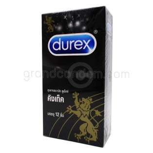 Durex Kingtex 49 มม. (ถุงยางอนามัยดูเร็กซ์ คิงเท็ค กล่องใหญ่ 12 ชิ้น)