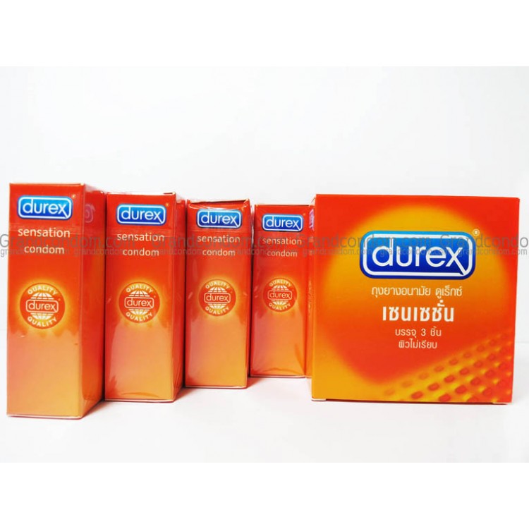Durex Sensation (ถุงยางอนามัยดูเร็กซ์ เซนเซชั่น)