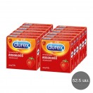 ดูเร็กซ์ สตรอเบอร์รี่ (Durex Strawberry) 12 กล่อง (36 ชิ้น)