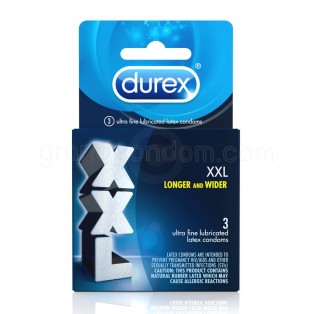 Durex XXL (ถุงยางอนามัย ดูเร็กซ์ 57 มม.)