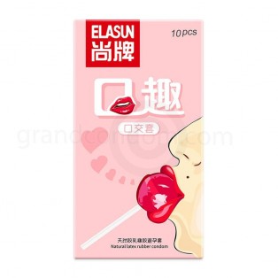 ถุงยางลิ้น Elasun Oral Sex Condom Original (1 กล่อง 10 ชิ้น)