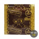 JEX Glamourous Butterfly Chocolate (ถุงยางกลิ่นช็อคโกแลต) 1 ชิ้น