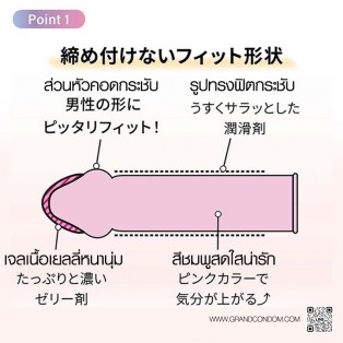 ถุงยาง Jex Butterfly Melty ถุงยางอมได้ (1 กล่อง 10 ชิ้น)