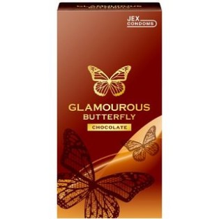 JEX Glamourous Butterfly Chocolate (ถุงยางกลิ่นช็อกโกแลต)