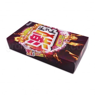 ถุงยางเกลียว Jex Geki Dot Hot jelly (1 กล่อง 8 ชิ้น)