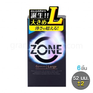 JEX Zone L 52 มม. บาง 0.02 มม. (1 กล่อง 6 ชิ้น)