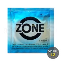 JEX Zone L ถุงยางแบบบางสีดำ 1 ชิ้น