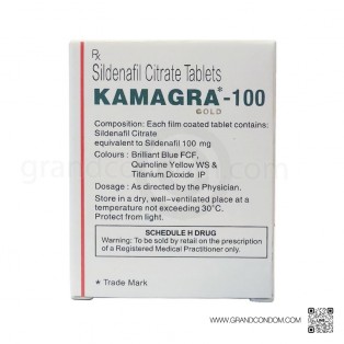 Kamagra Gold (ยาคามากร้า โกลด์) 1 กล่อง 4 เม็ด