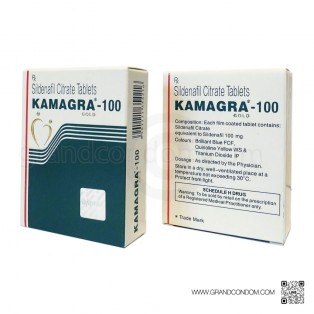Kamagra Gold 100 mg. (คามากร้า โกลด์ 100 มก.) แพ็ค 3 กล่อง