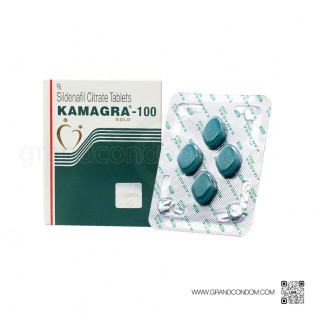 Kamagra Gold 100 mg. (คามากร้า โกลด์ 100 มก.) แพ็ค 3 กล่อง
