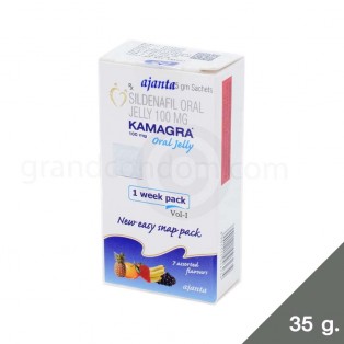 Kamagra Oral Jelly 1 Week Pack - 7 Assorted Flavours (คามากร้า ออรัลเจลลี่ วันวีคแพค คละรส)