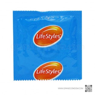 LifeStyles Silke Strawberry (ถุงยางอนามัยซิลค์ สตรอเบอร์รี่) ถุงยางมีรสชาติ