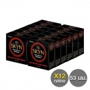 ถุงยางยางสังเคราะห์ SKYN Intense 12 กล่อง (36 ชิ้น)