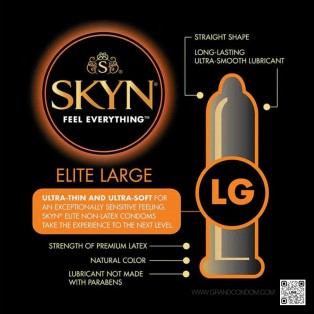 LifeStyles SKYN Large (ถุงยางอนามัยไลฟ์สไตล์ สกินน์ ลาร์จ)