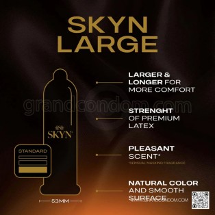 ถุงยางยางสังเคราะห์ SKYN Intense 12 กล่อง (36 ชิ้น)