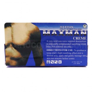 ครีมเพิ่มขนาด แม็กแมน (Maxman Delay Cream Original 60 g.)