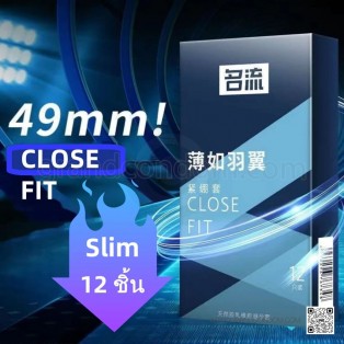 ถุงยาง 49 มม. Ming Liu Close Fit 1 ชิ้น