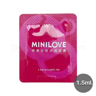 MINILOVE Gel 1.5 ml (เจลกระตุ้นอารมณ์ผู้หญิง แบบซองพกพา)