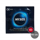 MY.SIZE Condom 60 mm. (ถุงยางไซส์ใหญ่ 60 มม. 1 ชิ้น)
