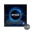 MY SIZE Pro 72 mm. (ถุงยางใหญ่ที่สุดในโลก 72 มม. 1 ชิ้น)