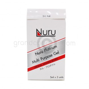 Nuru Platinum Gel 5 ml (นูรุเจลหล่อลื่นแบบซอง)