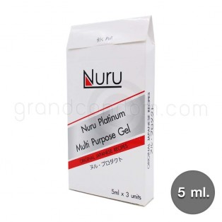 Nuru Platinum Gel 5 ml (นูรุเจลหล่อลื่นแบบซอง)