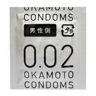 โอกาโมโต้ 002 54 มม. (Okamoto 0.02 Excellent L size) 1 ชิ้น