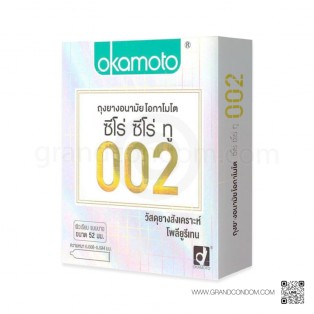 ถุงยางแบบบาง Okamoto 002 แพ็ค 6 กล่อง (12 ชิ้น)