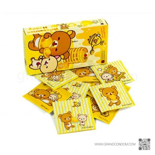 ถุงยาง Rilakkuma Condom (1 กล่อง 10 ชิ้น)
