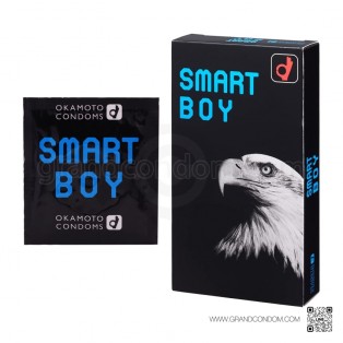 Okamoto Smart Boy (ถุงยางอนามัยโอกาโมโต้ สมาร์ทบอย 49 มม.) 1 ชิ้น