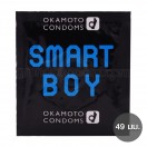 Okamoto Smart Boy (ถุงยางอนามัยโอกาโมโต้ สมาร์ทบอย 49 มม.) 1 ชิ้น