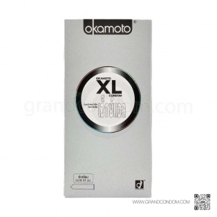 Okamoto XL 54 mm. (ถุงยางไซส์ 54 โอกาโมโต้ XL กล่องใหญ่ 10 ชิ้น)