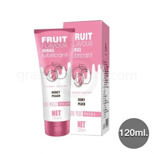 olo Fruit Flavour Series Lubricant - Honey Peach 120 ml. เจลหล่อลื่นกลิ่นพีช