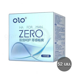 olo Zero ถุงยางแบบบาง กลิ่นวานิลลา 1 กล่อง (10 ชิ้น)
