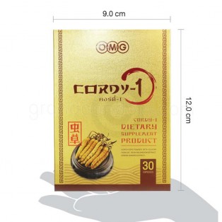 OMG Cordy 1 (ถั่งเช่าคอร์ดี้ OMG ถั่งเช่าทิเบต 30 แคปซูล)
