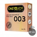 One Touch 49 mm. รุ่น 003 (ถุงยางอนามัยวันทัช 49 มม. ถุงยาง 003)