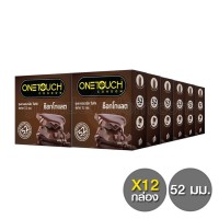 ถุงยางวันทัช ช็อกโกแลต (Onetouch Chocolate) 12 กล่อง (36 ชิ้น)