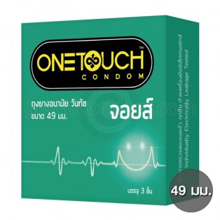 One Touch Joys 49 มม. (วันทัช จอยส์ ถุงยางอนามัย 49 มม.)