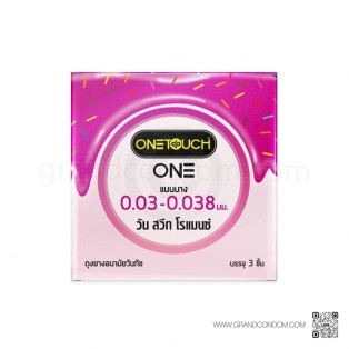 One Touch ONE Sweet Romance (ถุงยาง 003 52 มม.)