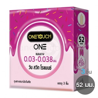 One Touch ONE Sweet Romance (ถุงยาง 003 52 มม.)