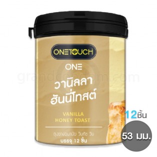 One Touch ONE Vanilla Honey Toast (วันทัช 53 มม. 12 ชิ้น)