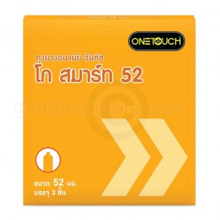 Onetouch Go Smart 52 (ถุงยางอนามัย วันทัช โก สมาร์ท 52 มม.)