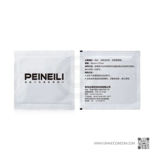 แผ่นเช็ด PEINEILI Delay Wipes (1 กล่อง 12 ชิ้น)