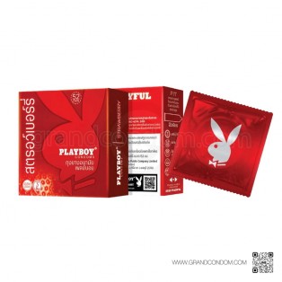 Playboy Strawberry 1 กล่อง (3 ชิ้น)